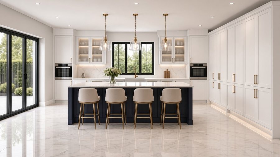 Kitchen CGI, draft 9